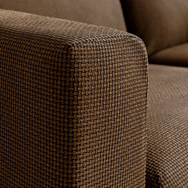 VIMLE 2-seat sofa, Mosshed dark brown