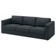 VIMLE 3-seat sofa, Knäbäck anthracite
