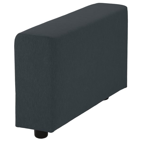 VIMLE Armrest, wide/Knäbäck anthracite