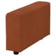 VIMLE Armrest, wide/Mosshed red-brown