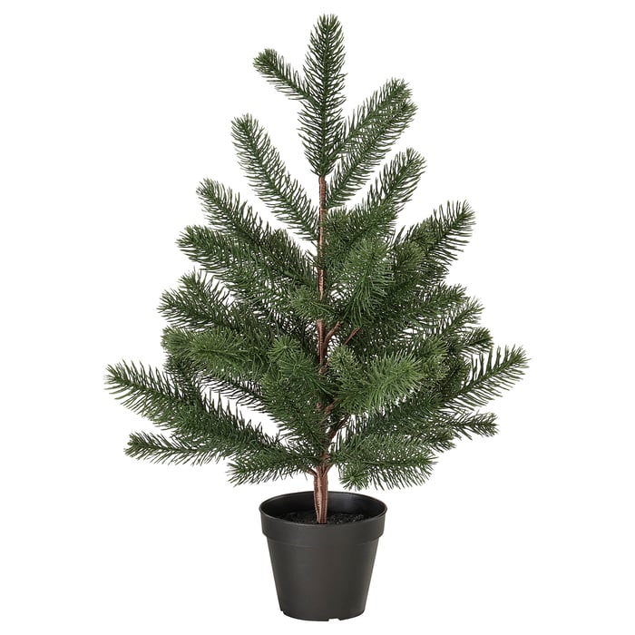 VINTERFINT Artificial potted plant in/outdoor/Christmas tree green
