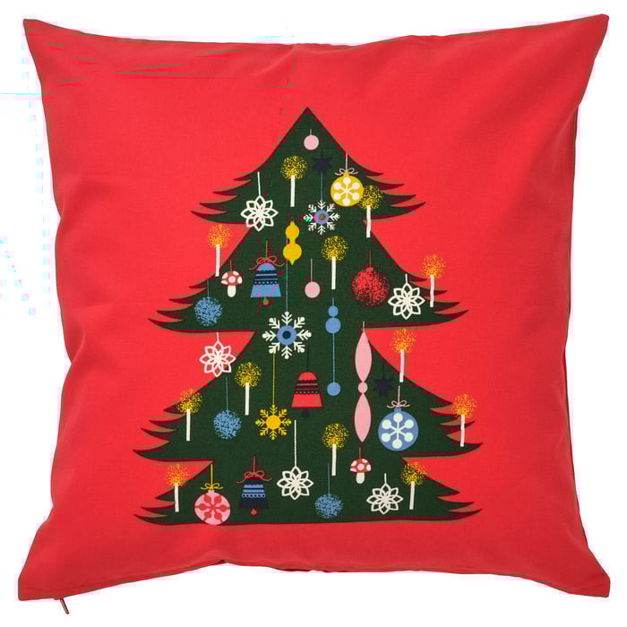 VINTERFINT Cushion cover Christmas tree red IKEA Spain