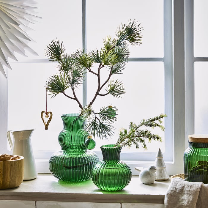 VINTERFINT Vase green IKEA Spain