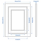 Illustration with measurements for the product: VIRSERUM.