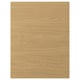 VOXTORP kitchen panel, light brown, sleek, smooth surface, uniform design.