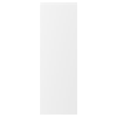 VOXTORP door, matte white, modern design, rectangular, smooth plastic surface.