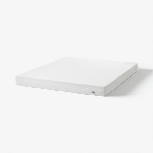 ÅBYGDA Colchón espuma, firme/blanco, 150x190 cm