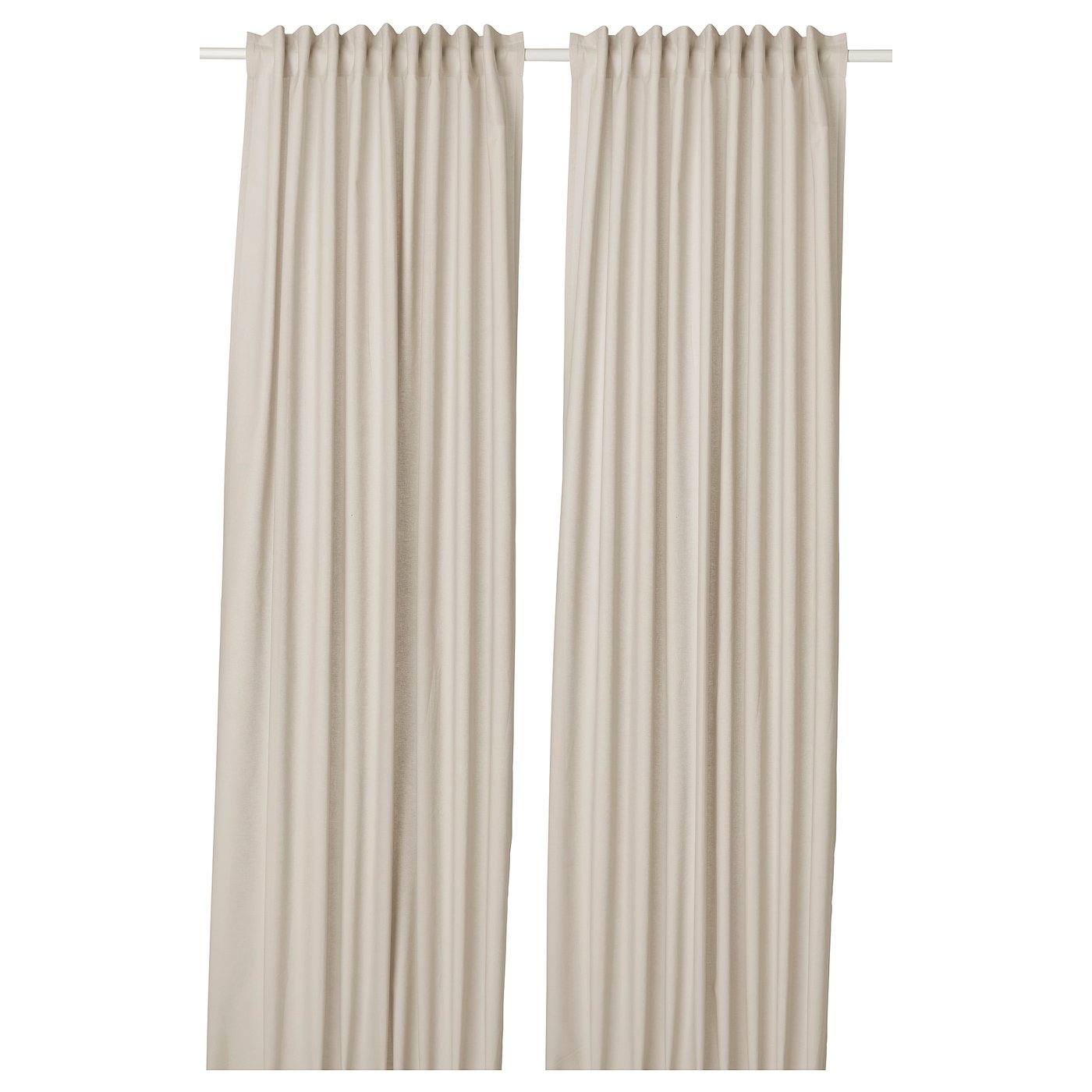 annalouisa cortina 1par beige 145x300 cm