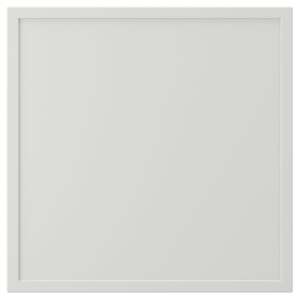 ASPUDDEN Puerta, gris claro, 40x40 cm