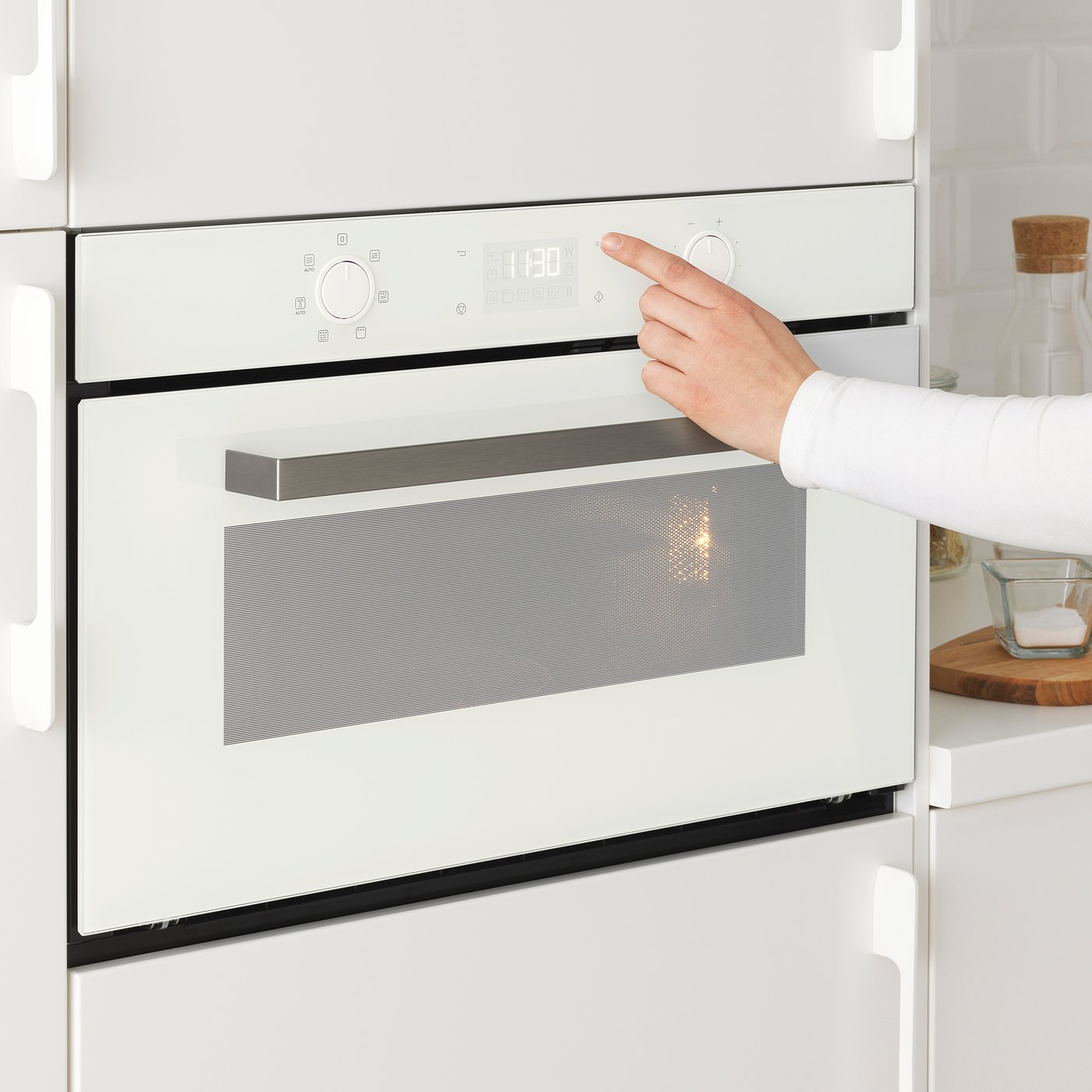 BEJUBLAD Horno microondas, blanco - IKEA