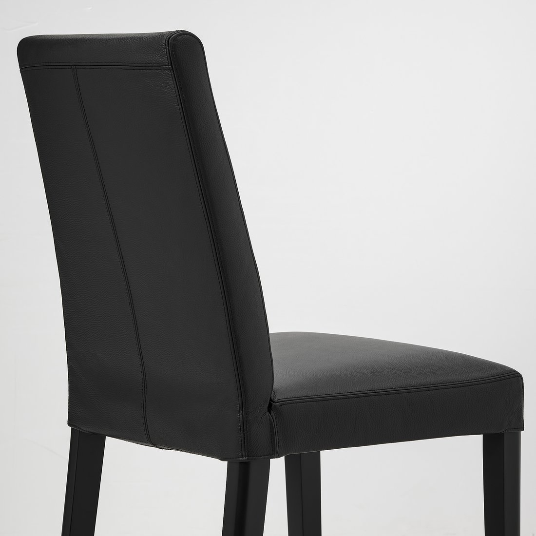 BERGMUND Silla, Negro/glose negro - IKEA