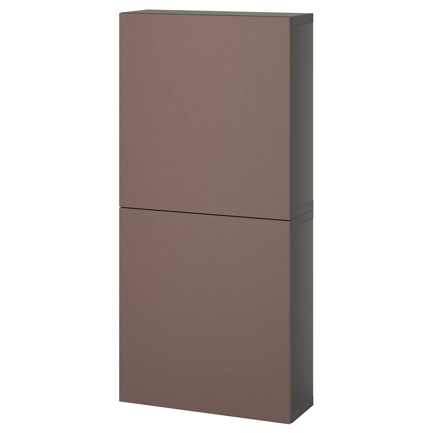 BEST Armario De Pared Con 2 Puertas Gris Oscuro Hjortviken Marr n best-armario-de-pared-con-2-puertas-gris-oscuro-hjortviken-marr-n