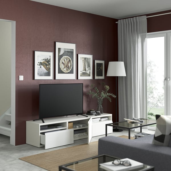 Ya tenemos nuestro mueble Bestå de Ikea para la tv - Una casa con