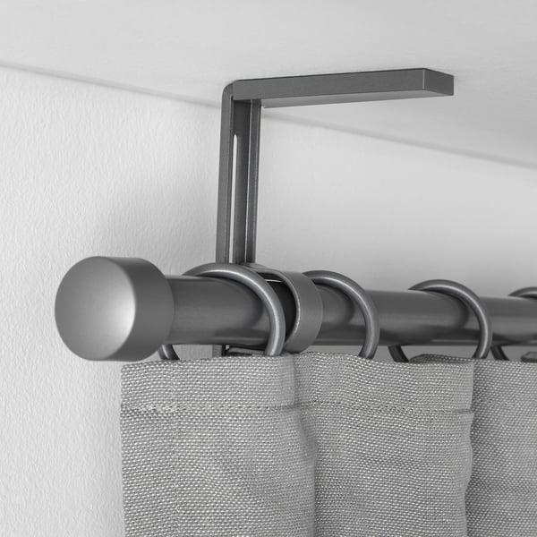 betydlig soporte pared techo gris plata