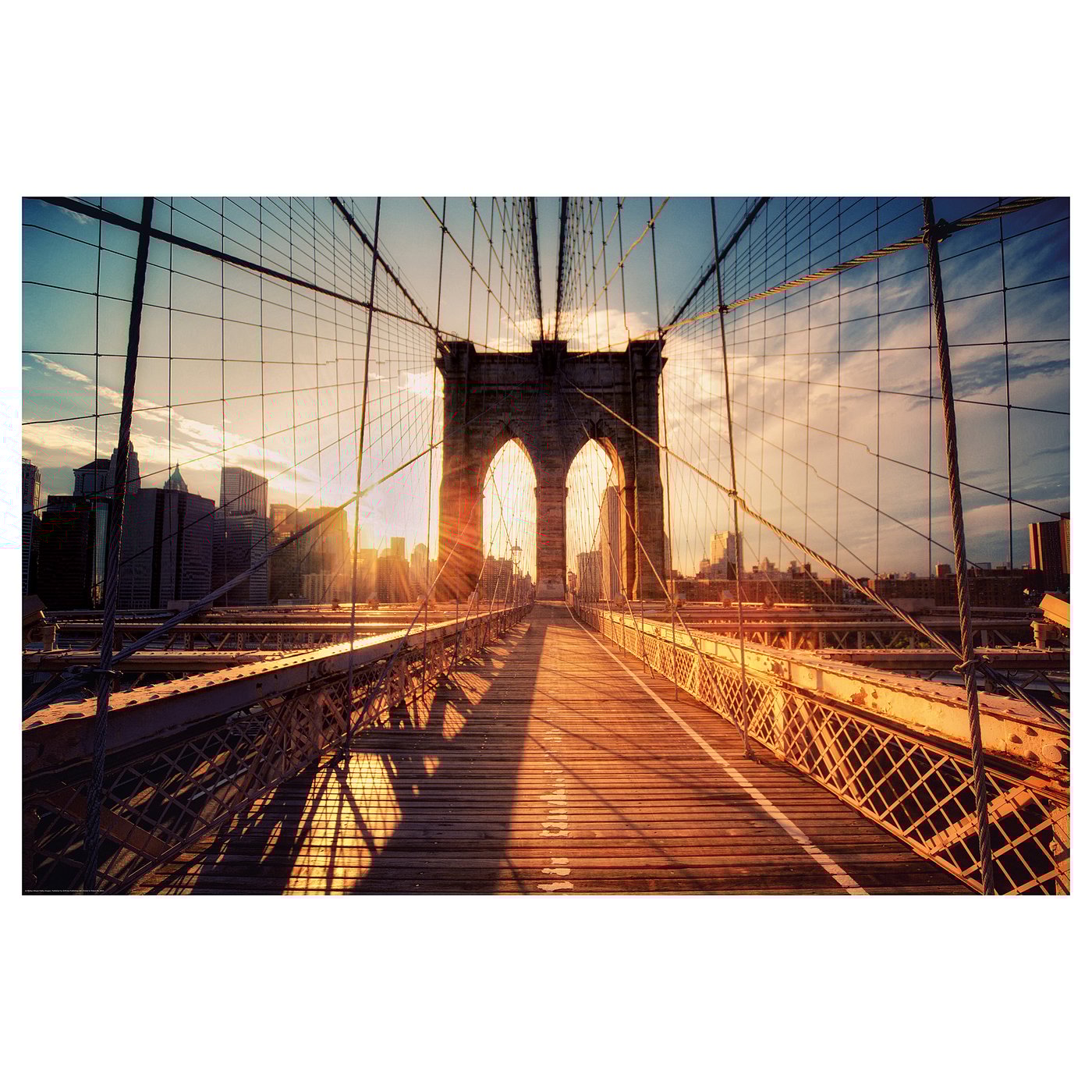 BILD Lámina, Puente de Brooklyn, 91x61 cm - IKEA