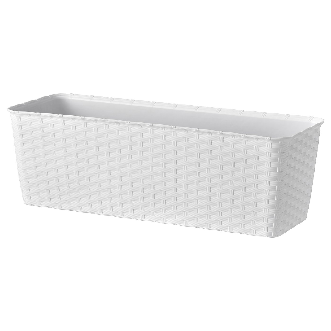 BLÅHALLON Macetero, blanco, exterior IKEA