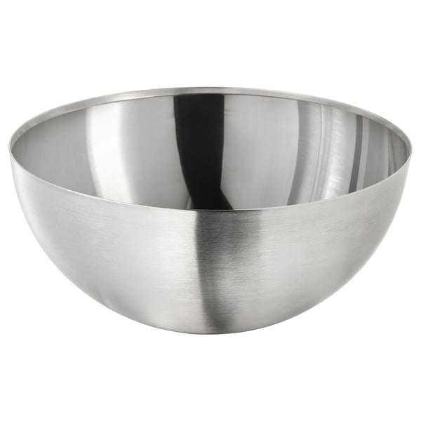 BLANDA BLANK Bol / ensaladera, ac inox, diámetro: 20 cm - IKEA
