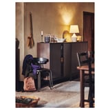 BLIDVÄDER Lámpara de mesa, hueso cerámica/beige, 50 cm