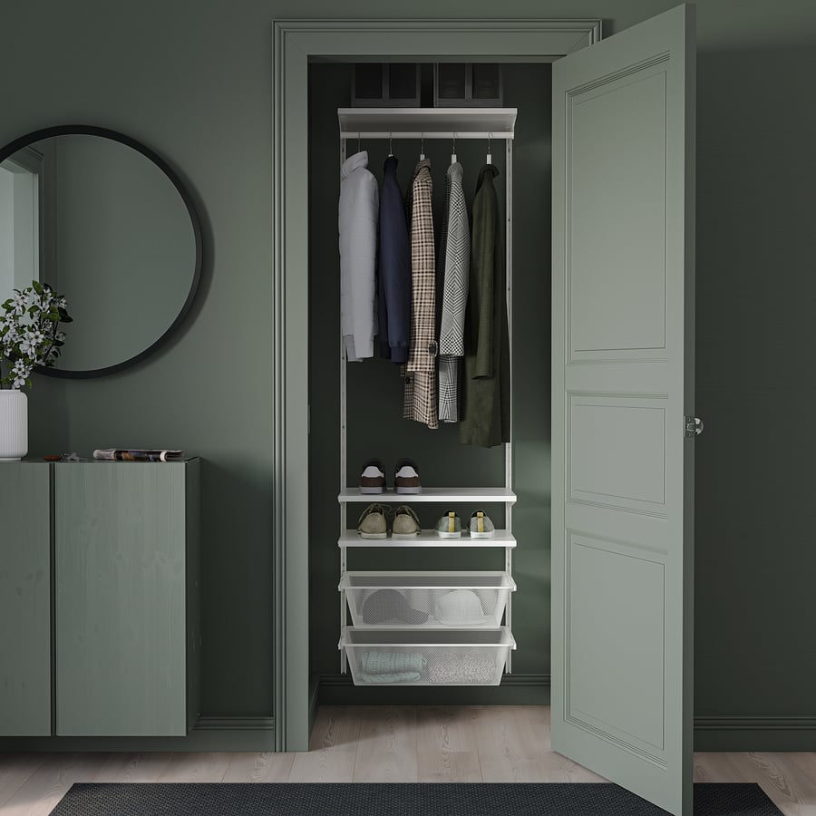 BOAXEL Combinación armario - blanco - IKEA