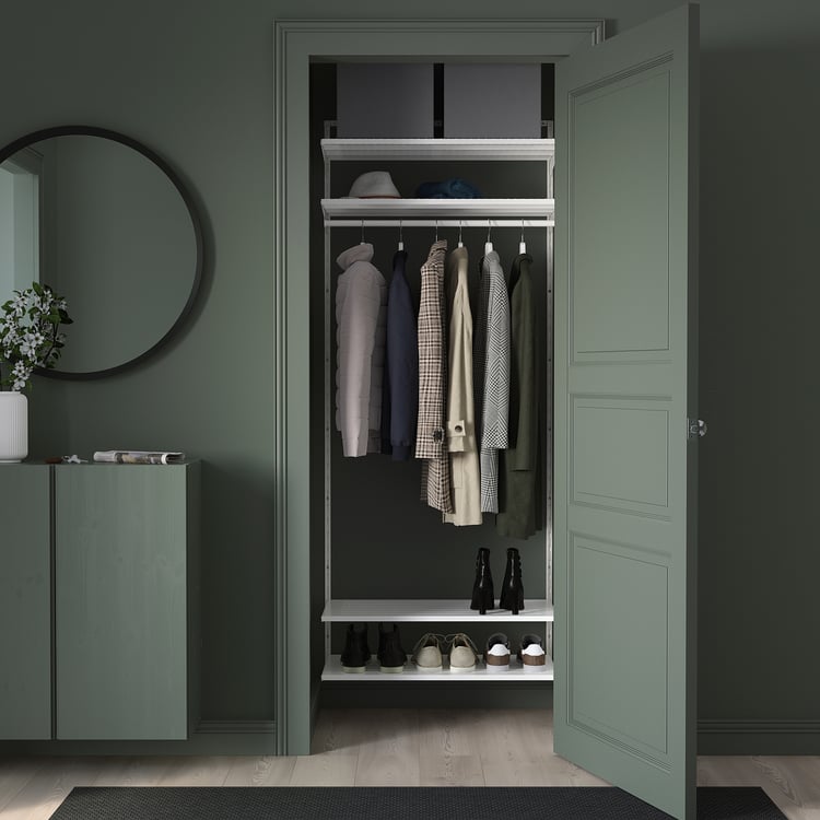 BOAXEL Combinación armario - blanco - IKEA