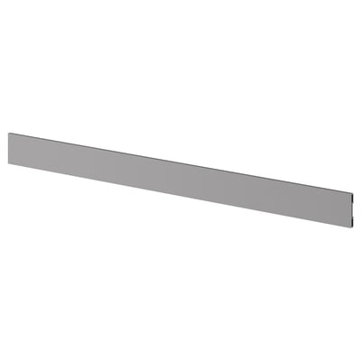 Zócalo de cocina gris BODBYN, rectangular, liso, superficie de plástico.