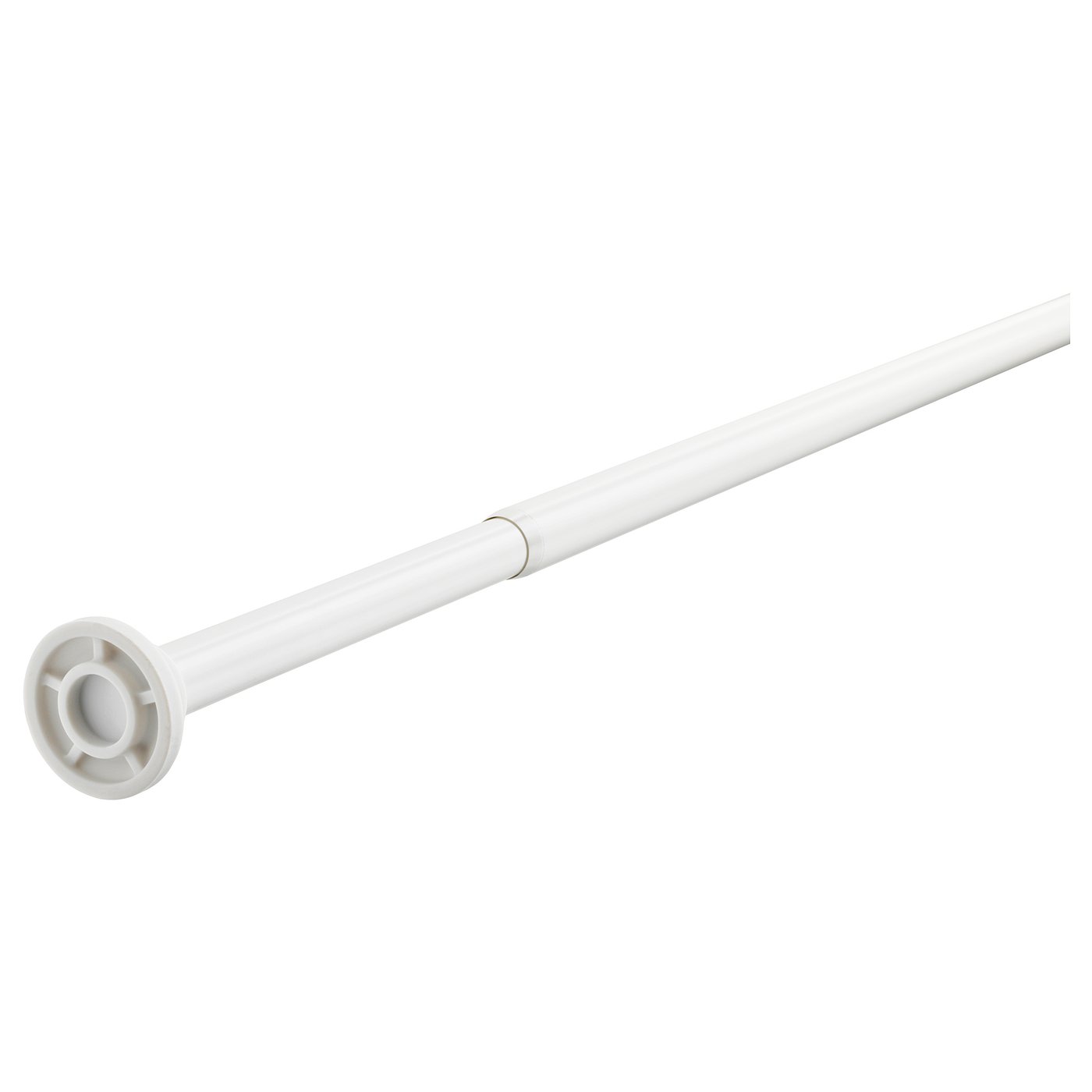 botaren barra para cortina de bano blanco 70 120 cm
