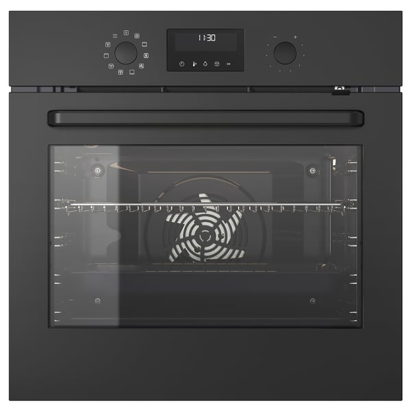 BRÄNDBO horno de aire forzado, IKEA 500 negro - IKEA