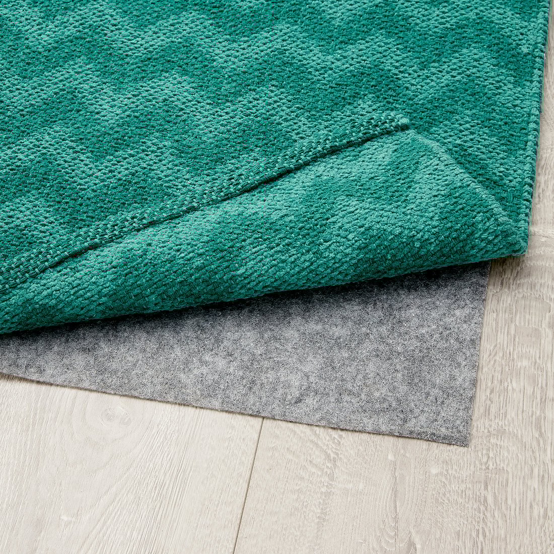 BREDEVAD Alfombra motivo en zigzag verde IKEA