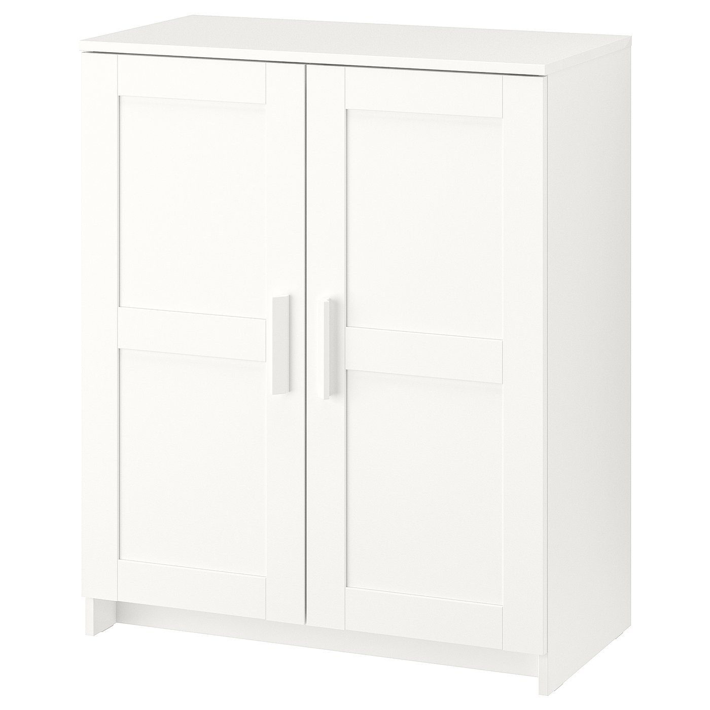 BRIMNES Armario con puertas, blanco, 78x95 -