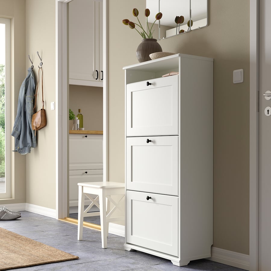 Bureau IKEA BRUSALI Blanc – 90x52x73 Cm – Neuf Sous Emballage