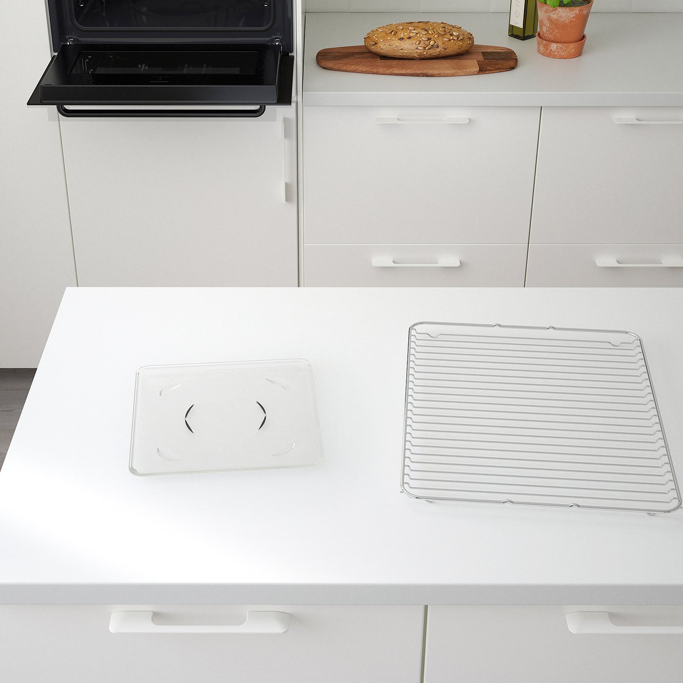 EFTERSMAK Horno microondas, negro - IKEA