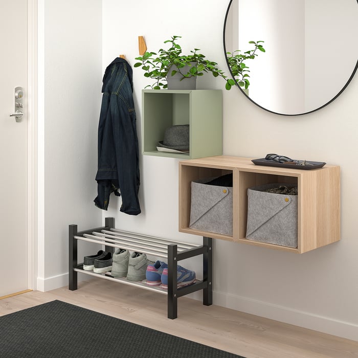 Juego De 3 Estanterías Cubo - Estantes De Pared Modernos Para Decorar