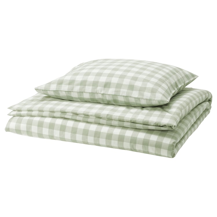 Juego De Cuna De Muselina De Algodón 135x200 Cm Con Funda De Almohada - Certificado Oeko-Tex, Color Crema