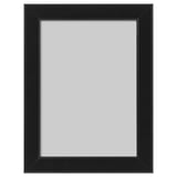 Marco de fotos FISKBO negro. Diseño sencillo, seguro y rectangular. Ideal para habitaciones infantiles.