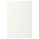 FONNES puerta blanca para platsa, plástico y aglomerado, rectangular, diseño sencillo.
