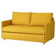 FRIDHULT Sofá cama, Skiftebo amarillo, 119 cm