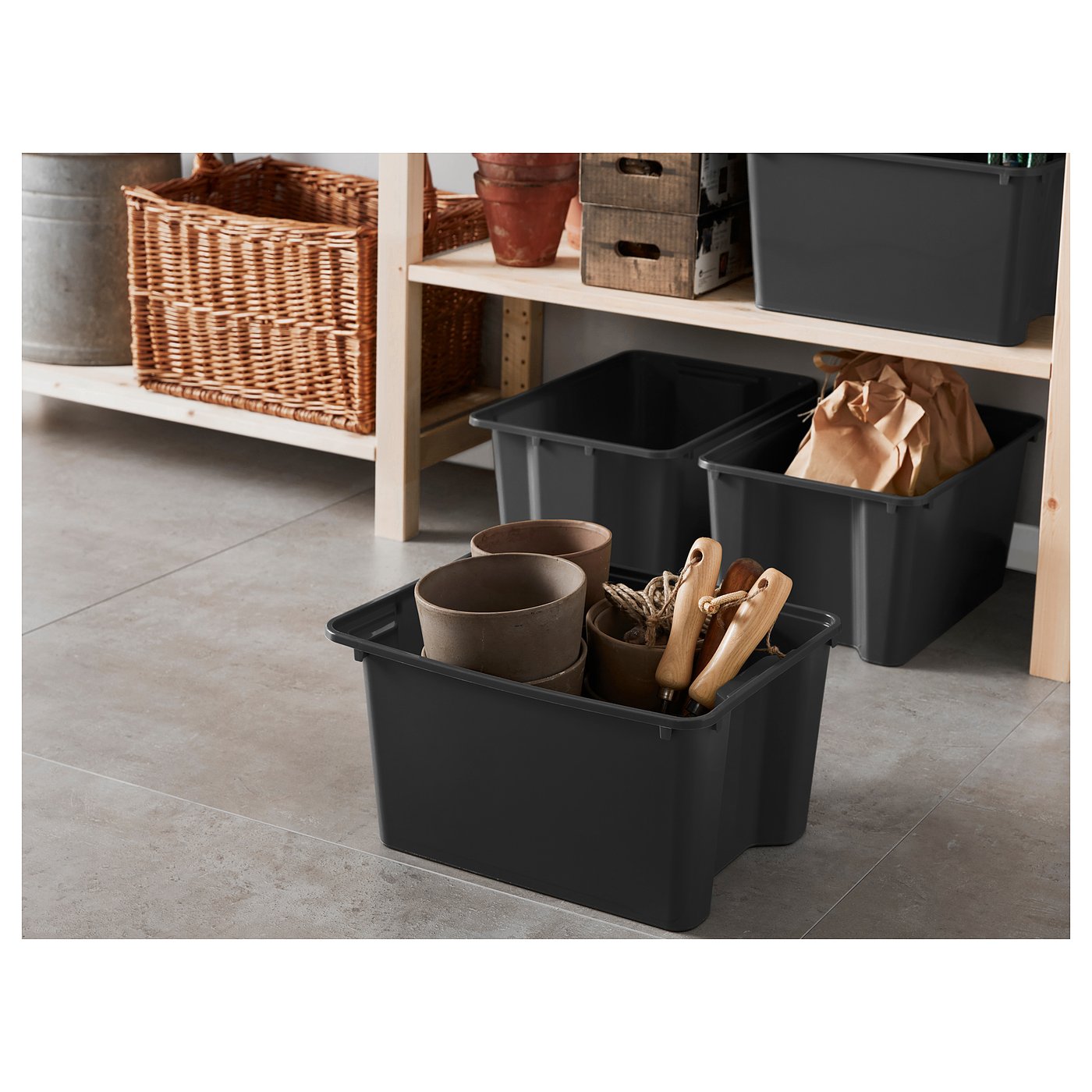 ikea cajas apilables