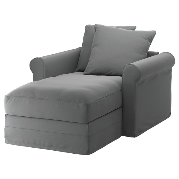 GRÖNLID chaiselongue, Ljungen gris IKEA