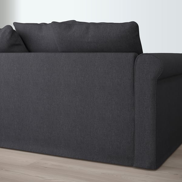 GRÖNLID Sofá 2 plazas, Sporda gris oscuro IKEA