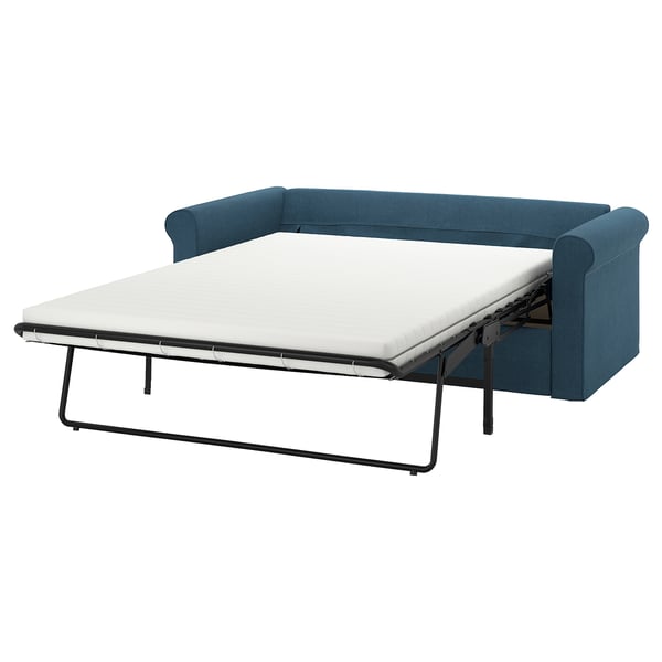 GRÖNLID sofá cama de 2 plazas, Tallmyra azul IKEA