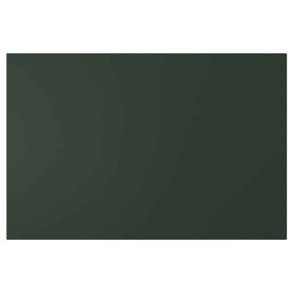 HAVSTORP: armario verde intenso, rectangular, acabado liso.