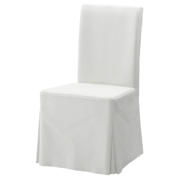 HENRIKSDAL Funda larga para silla, Blekinge blanco IKEA