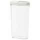 IKEA 365+ Bote con tapa, transparente/blanco, 2.3 l