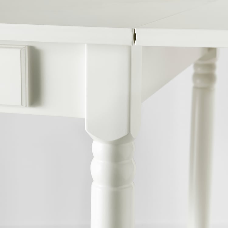 INGATORP Mesa de hojas abatibles, blanco - IKEA