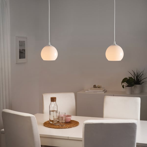 jakobsbyn pantalla para lampara de techo blanco 15 cm