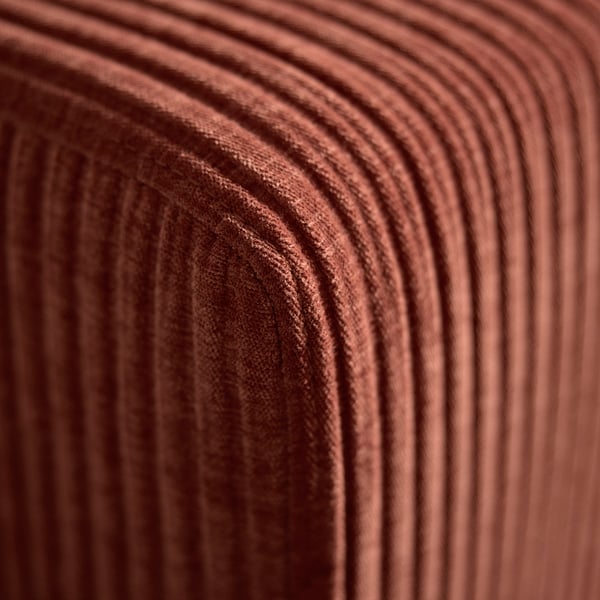 JÄTTEBO Módulos chaise longue, Samsala marrón rojizo