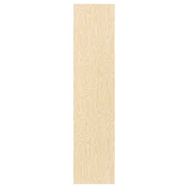 Puerta KALBÅDEN color pino, forma rectangular, diseño moderno.