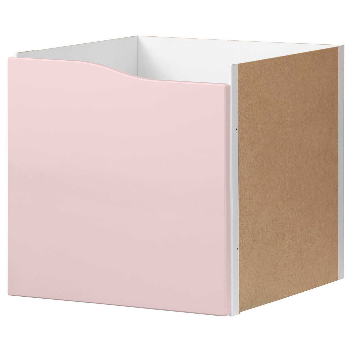 KALLAX Accesorio con puerta, rosa claro, 33x33 cm IKEA