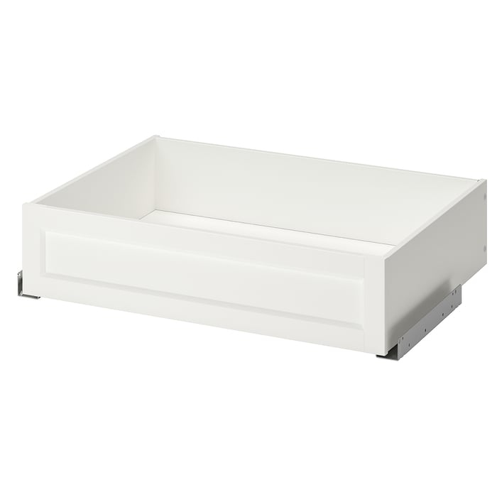 KOMPLEMENT Cajón frente enmarcado, blanco, 75x58 cm IKEA