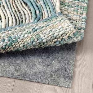 KÖPENHAMN Alfombra, a mano verde azulado, 133x195 cm - IKEA